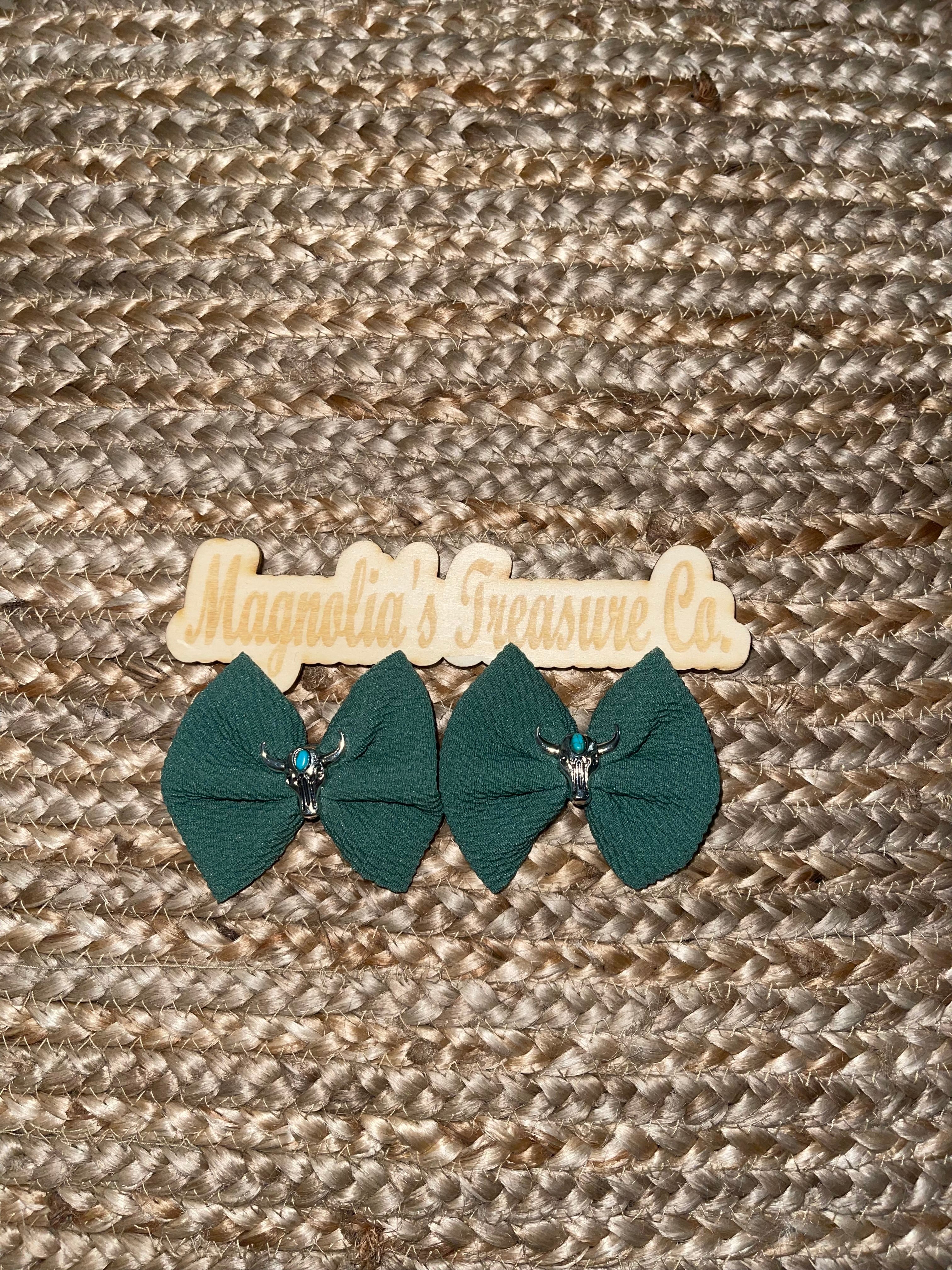Piggies with bull charm