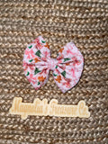 Pink Christmas bow