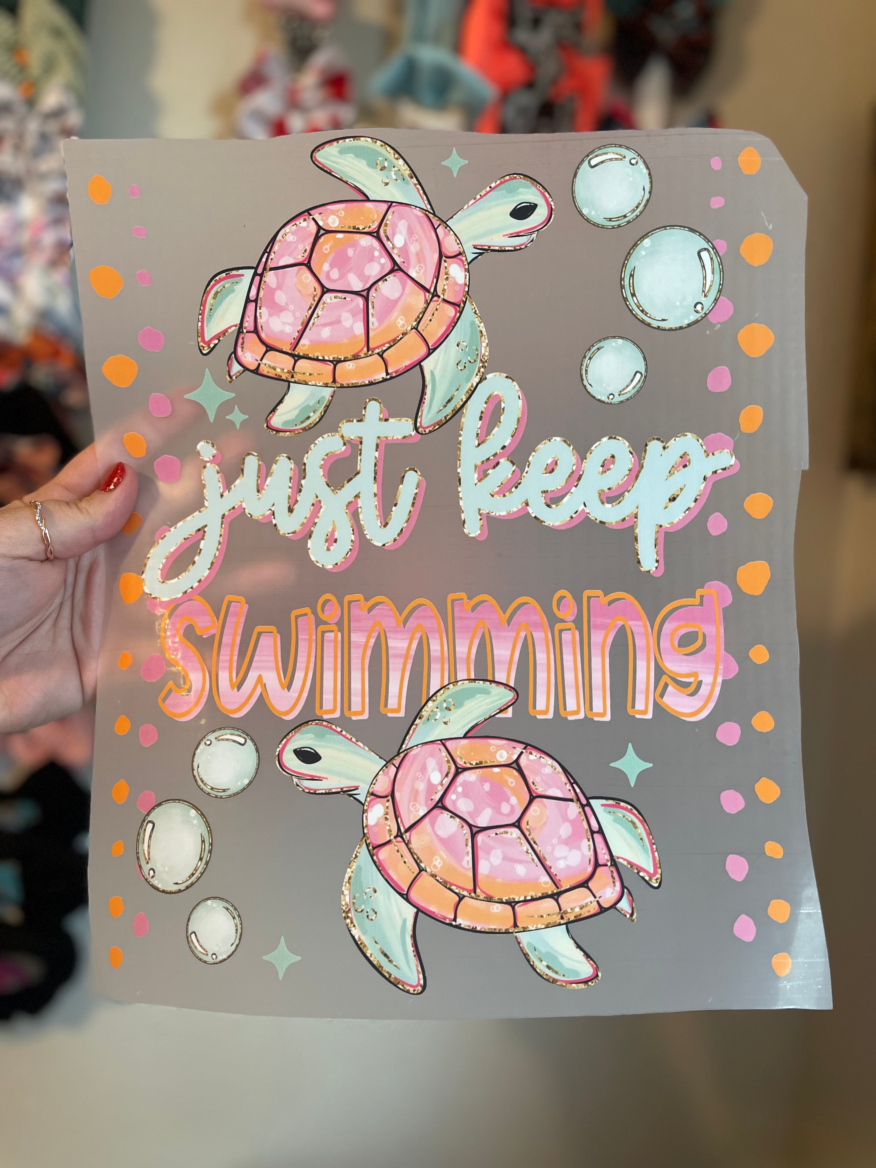 Keep swimming turtles (adult)