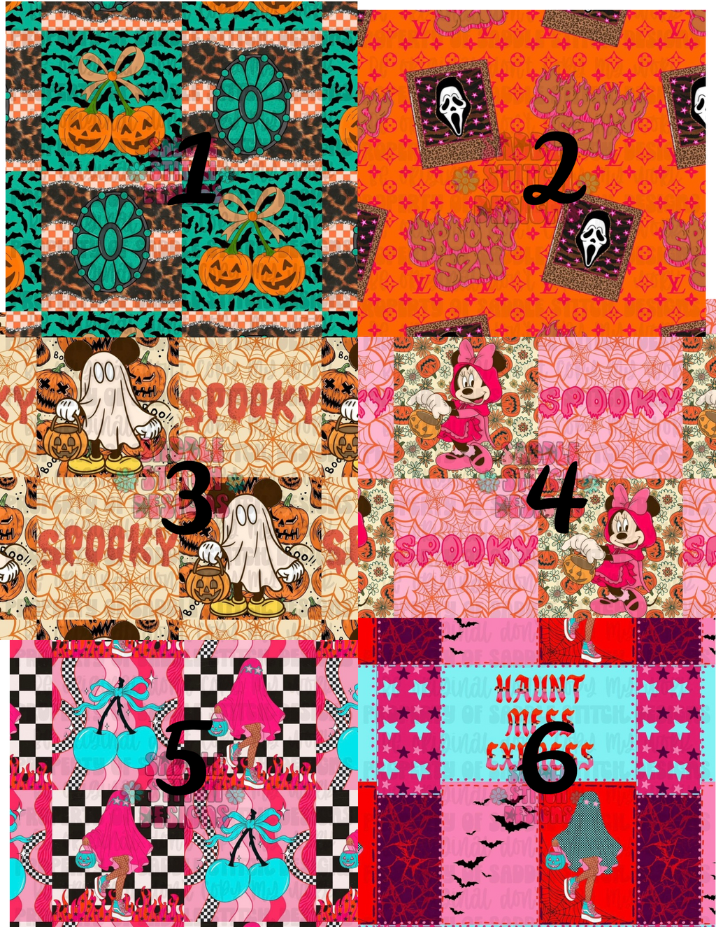 Halloween Preorder (kids)