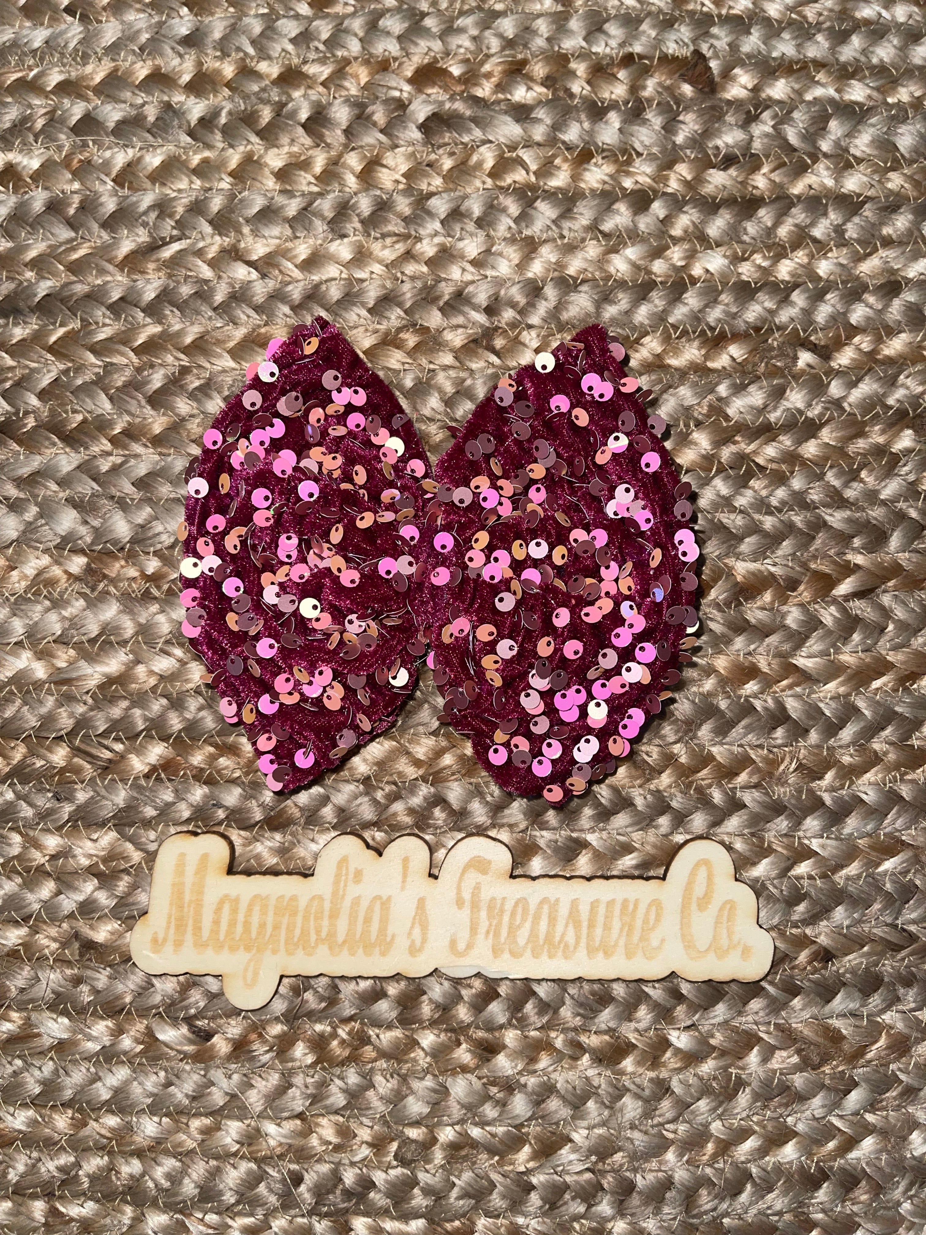 Sequin bow