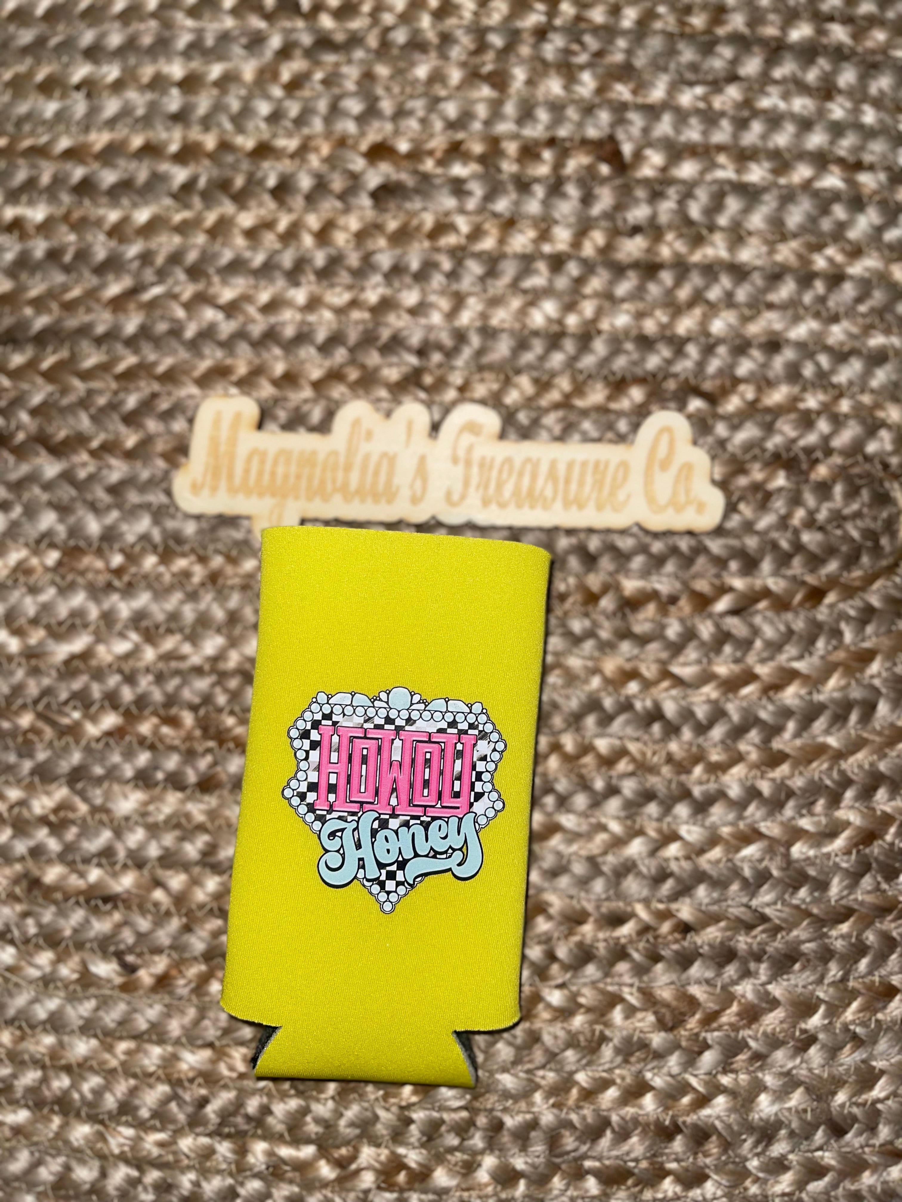 Howdy koozie