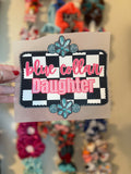 Blue collar daughter (toddler)
