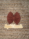Brown bow