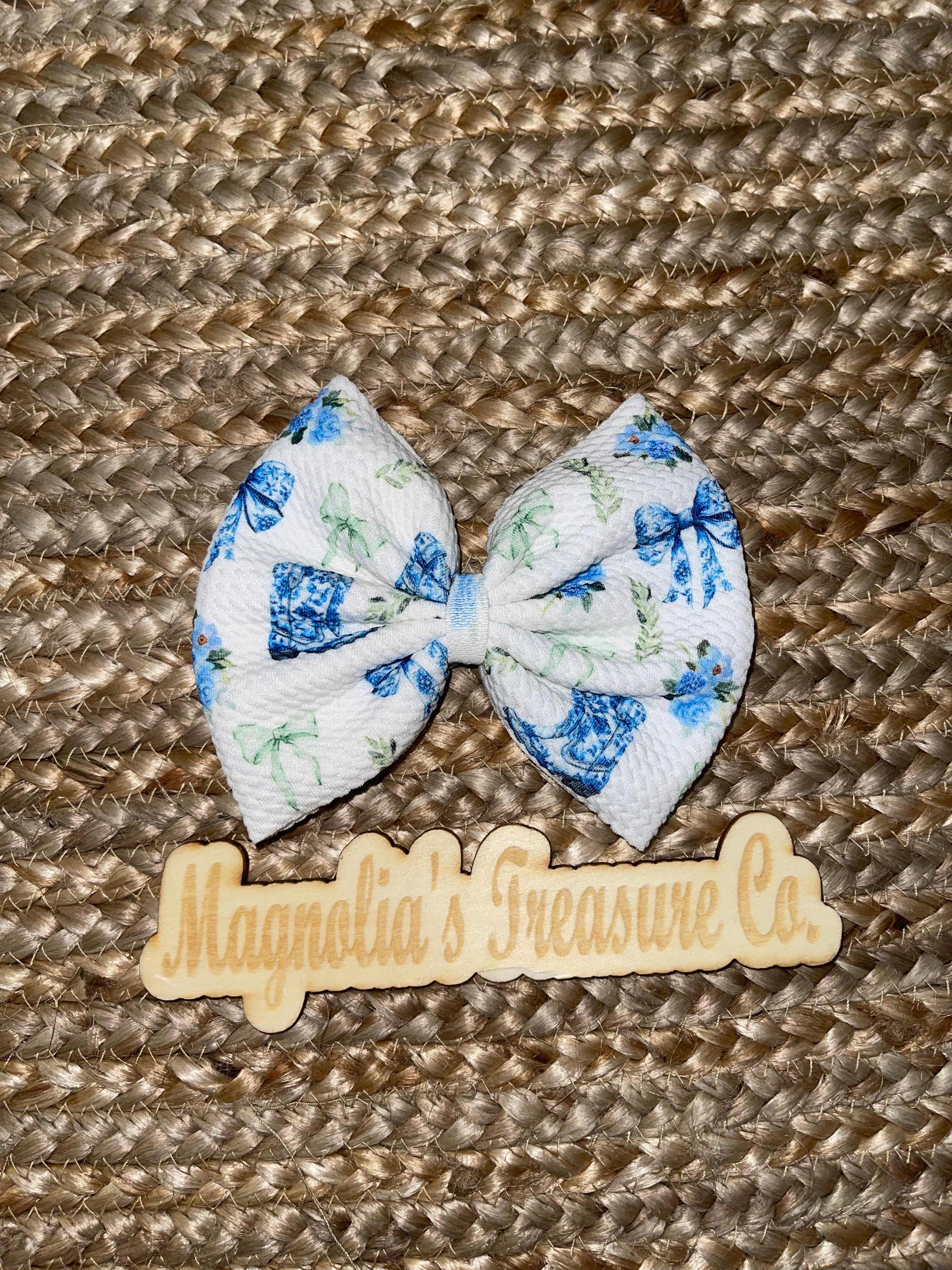 Spring boots bow