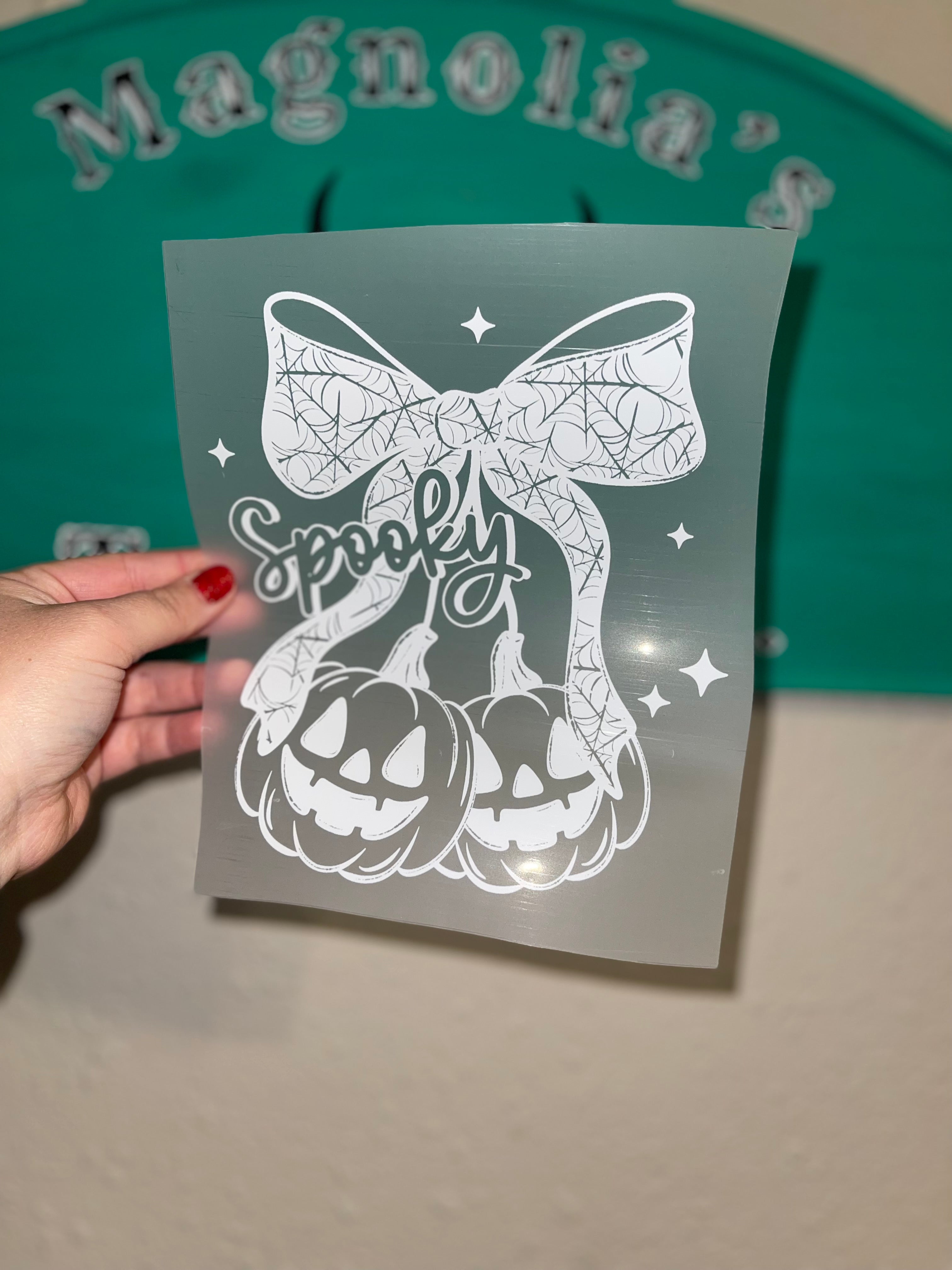 Spooky pumpkins (toddler) white
