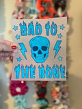 Blue bad to the bone (toddler)
