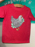 Turquoise chicken