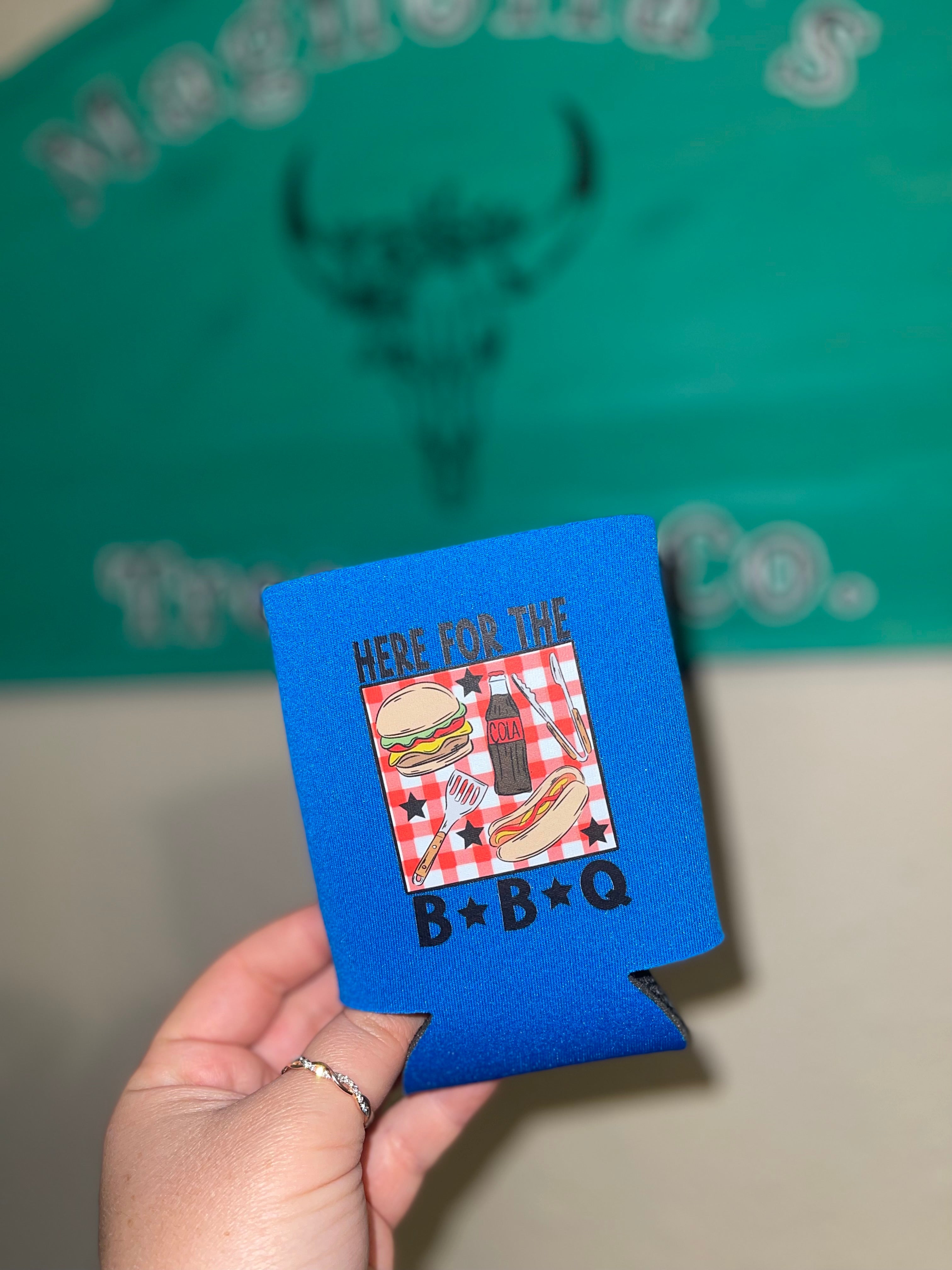 BBQ koozie