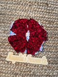 Big shredded sequin bow