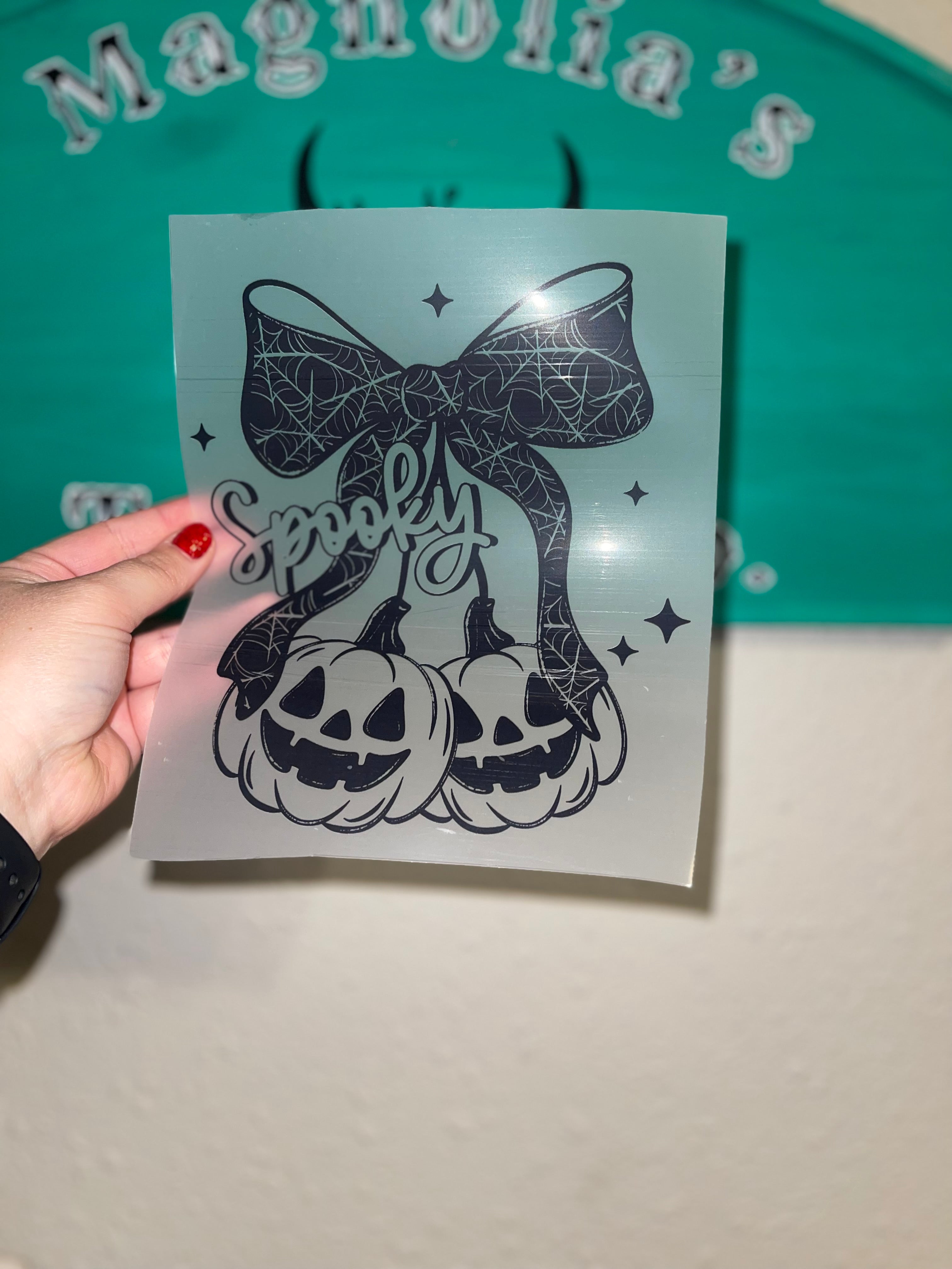 Spooky pumpkins (toddler) black