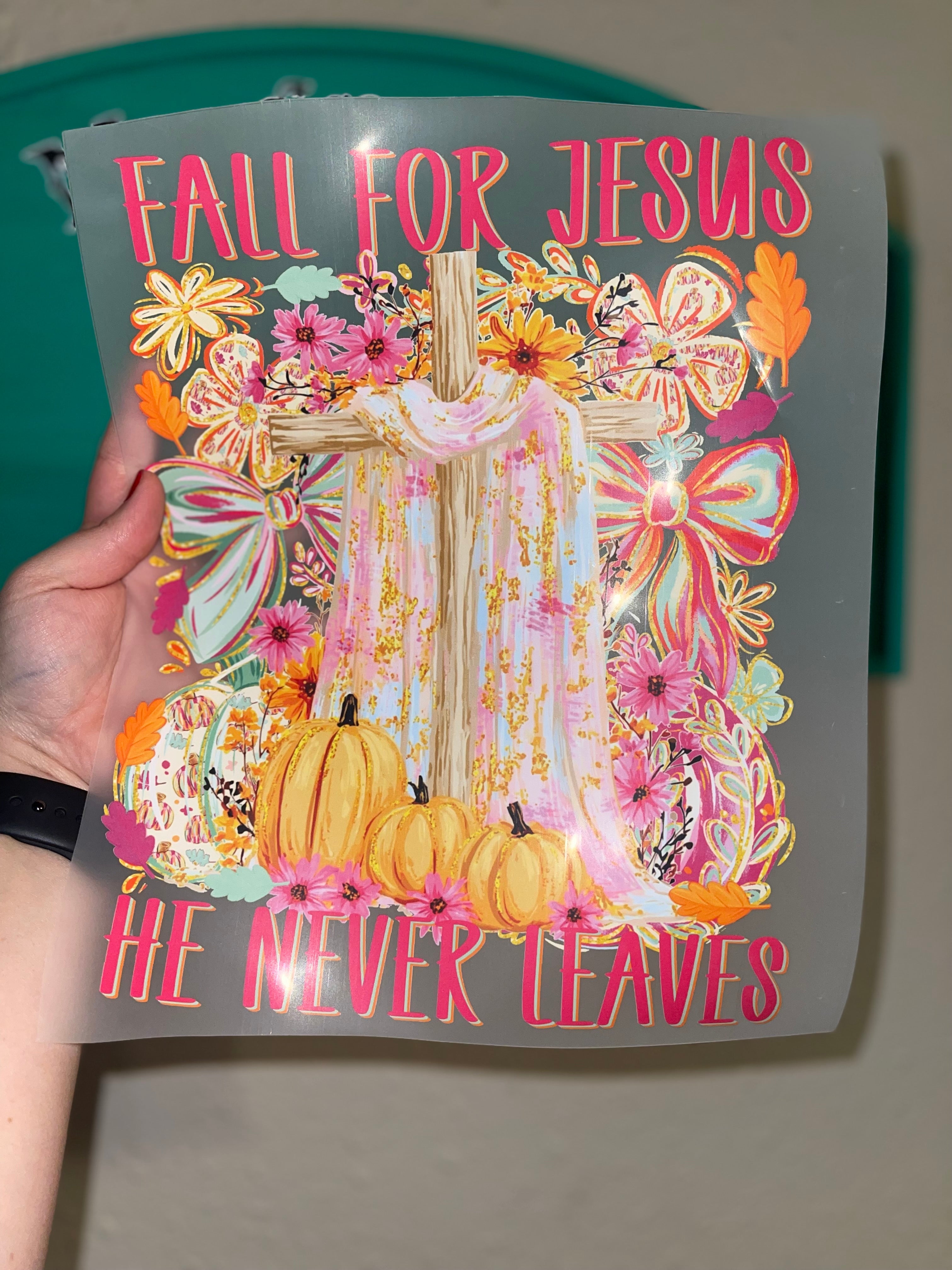 Fall for Jesus (adult)