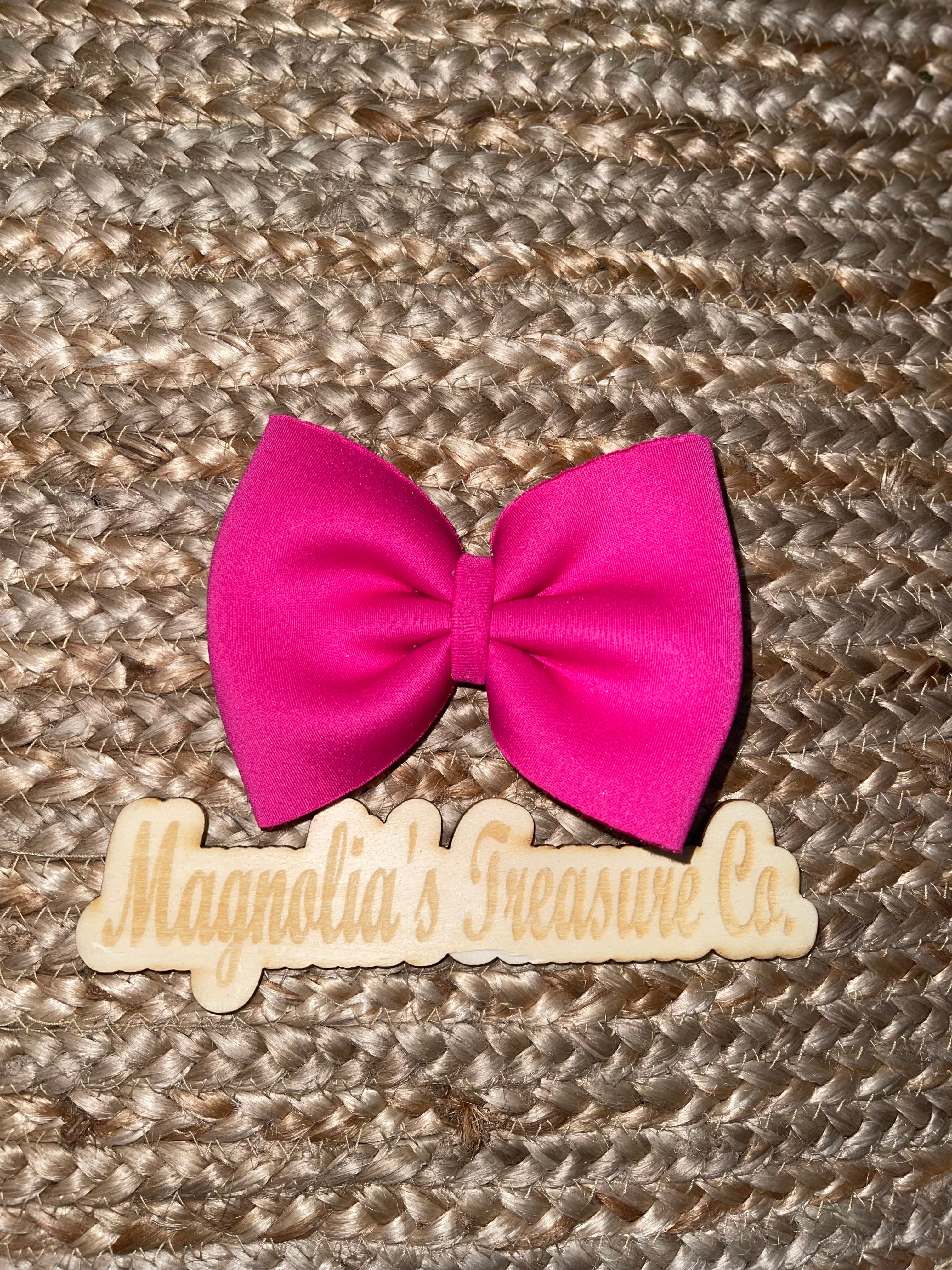 Pink bow