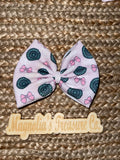 Pink concho bow