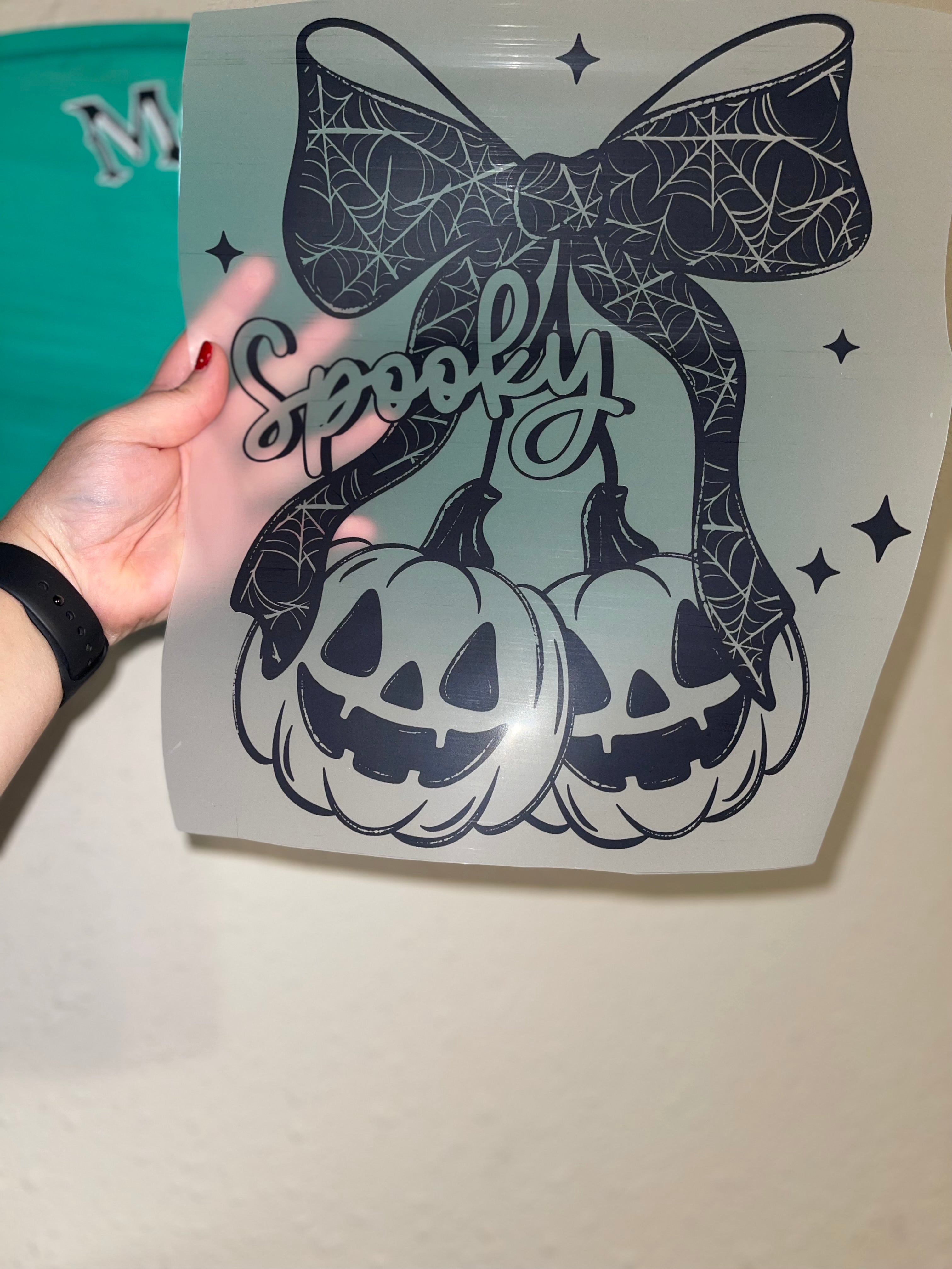 Spooky pumpkins (adult) black