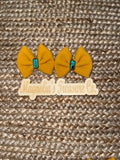 Piggies with charms
