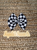 Checkered bow