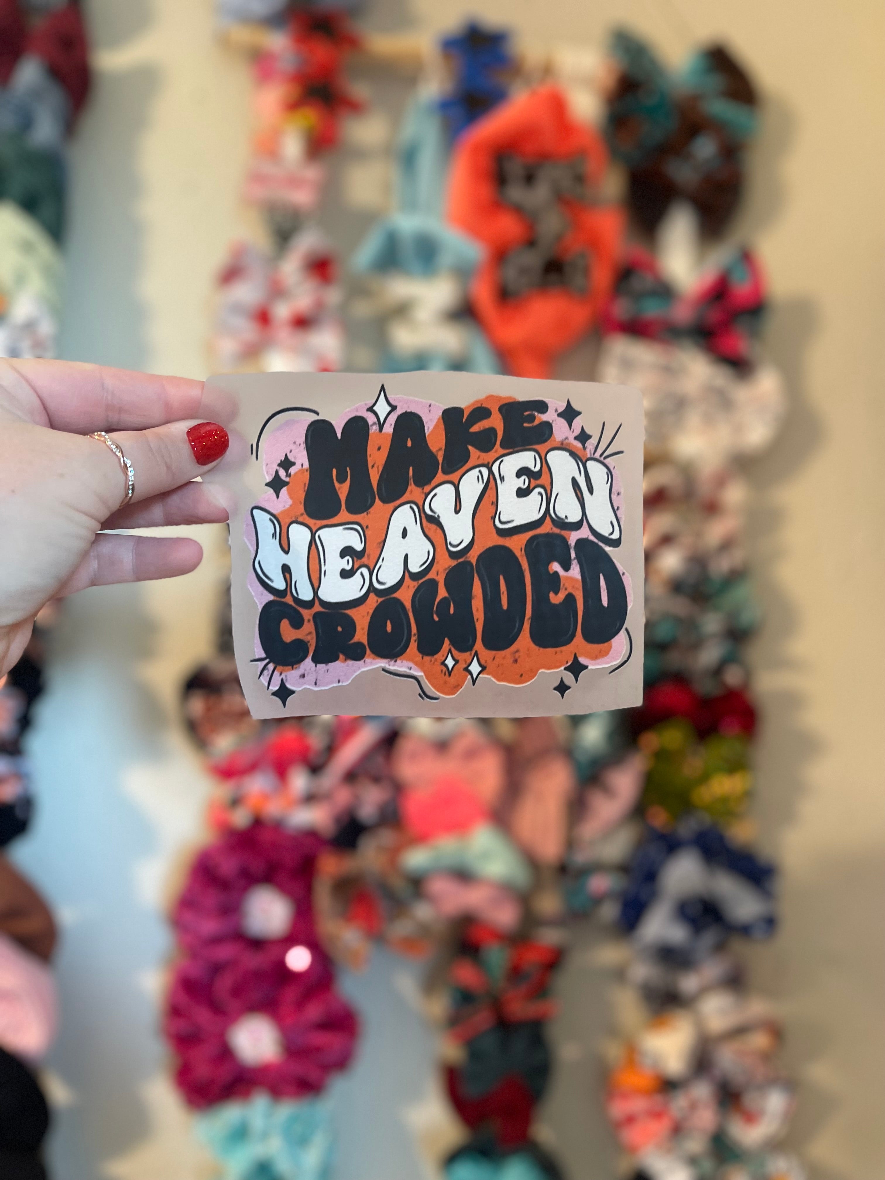 Make Heaven crowded (toddler)