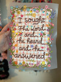 Sought the Lord (adult)