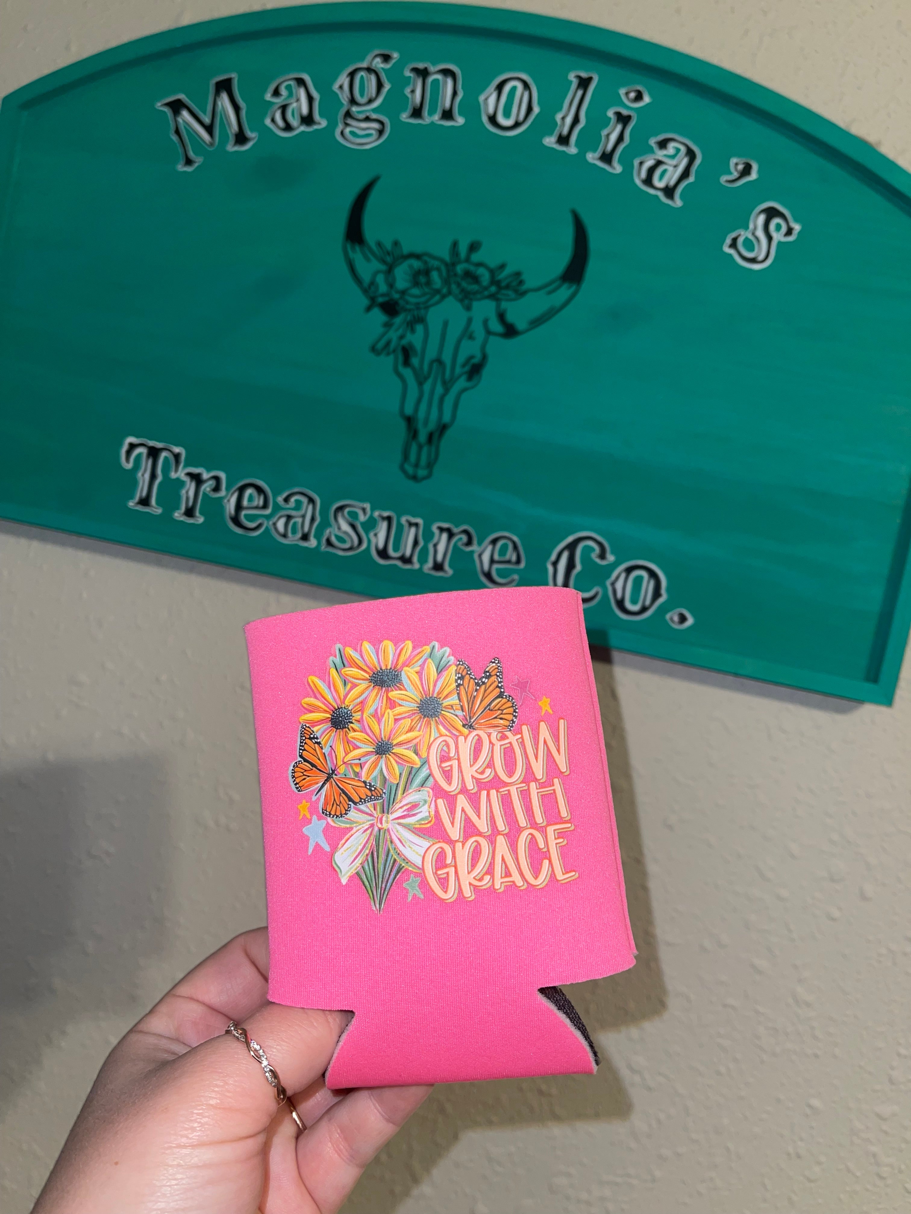 Grow in Grace koozie