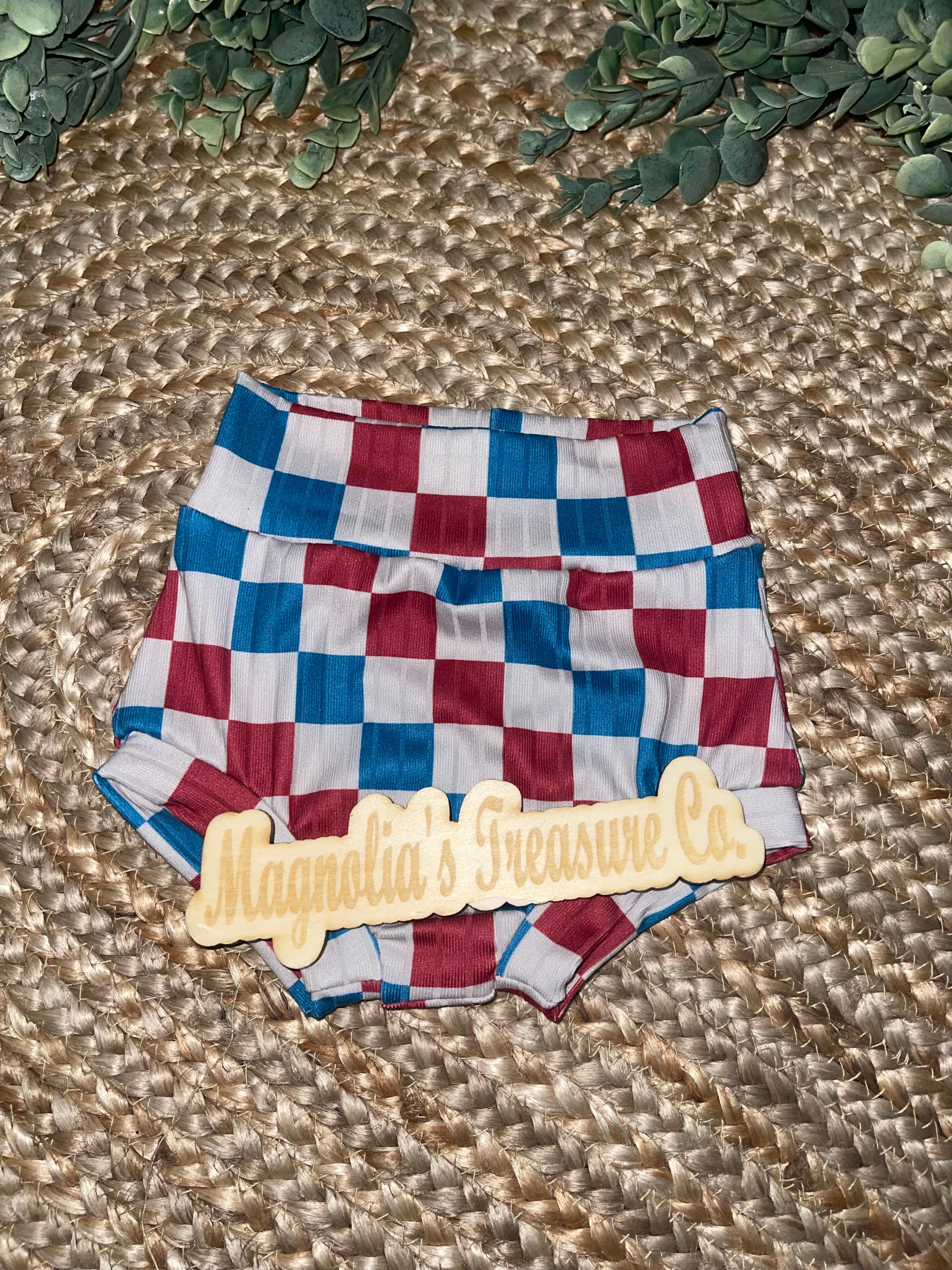 Checkered bummies