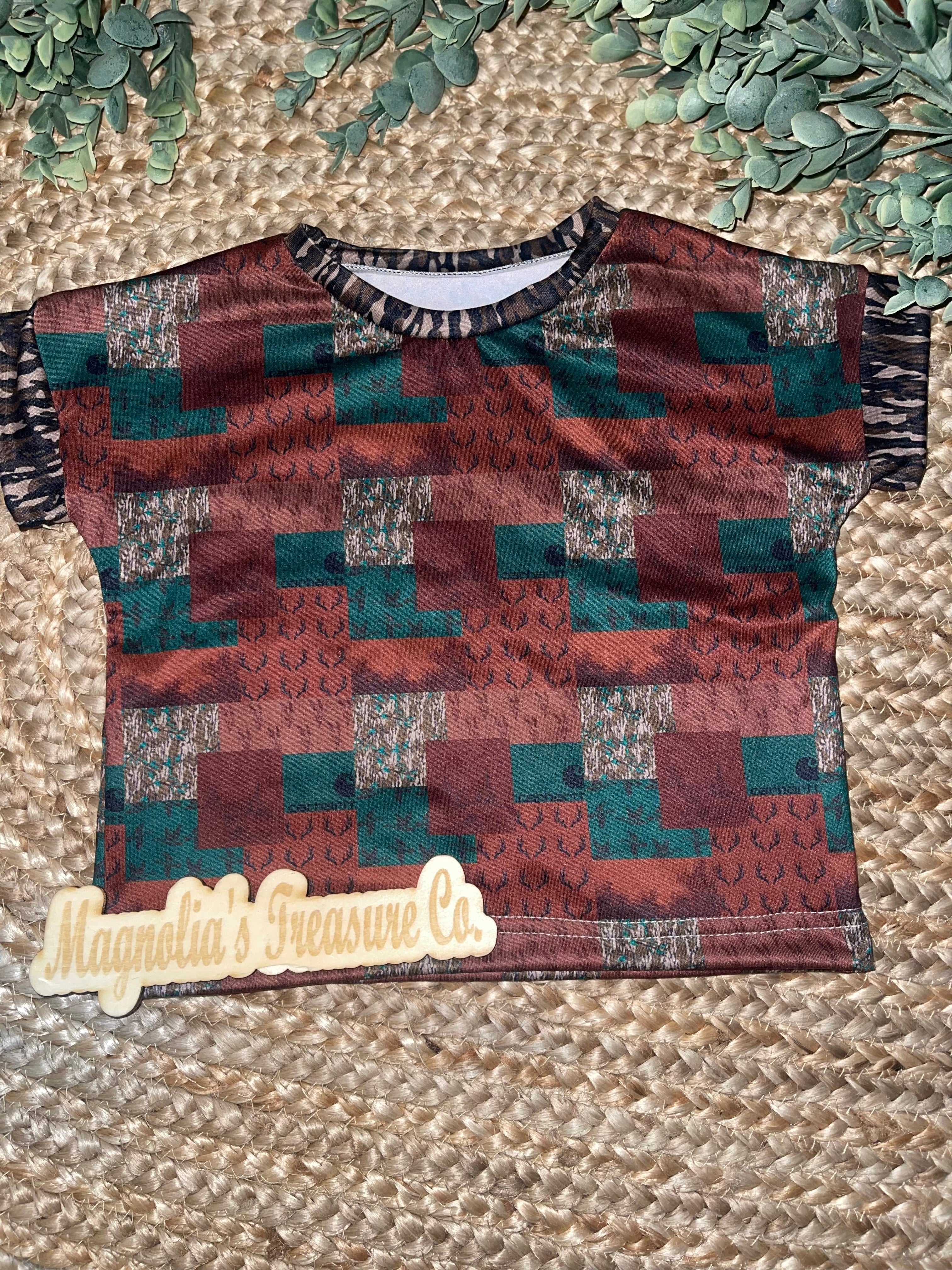 Hunting boxy tee￼