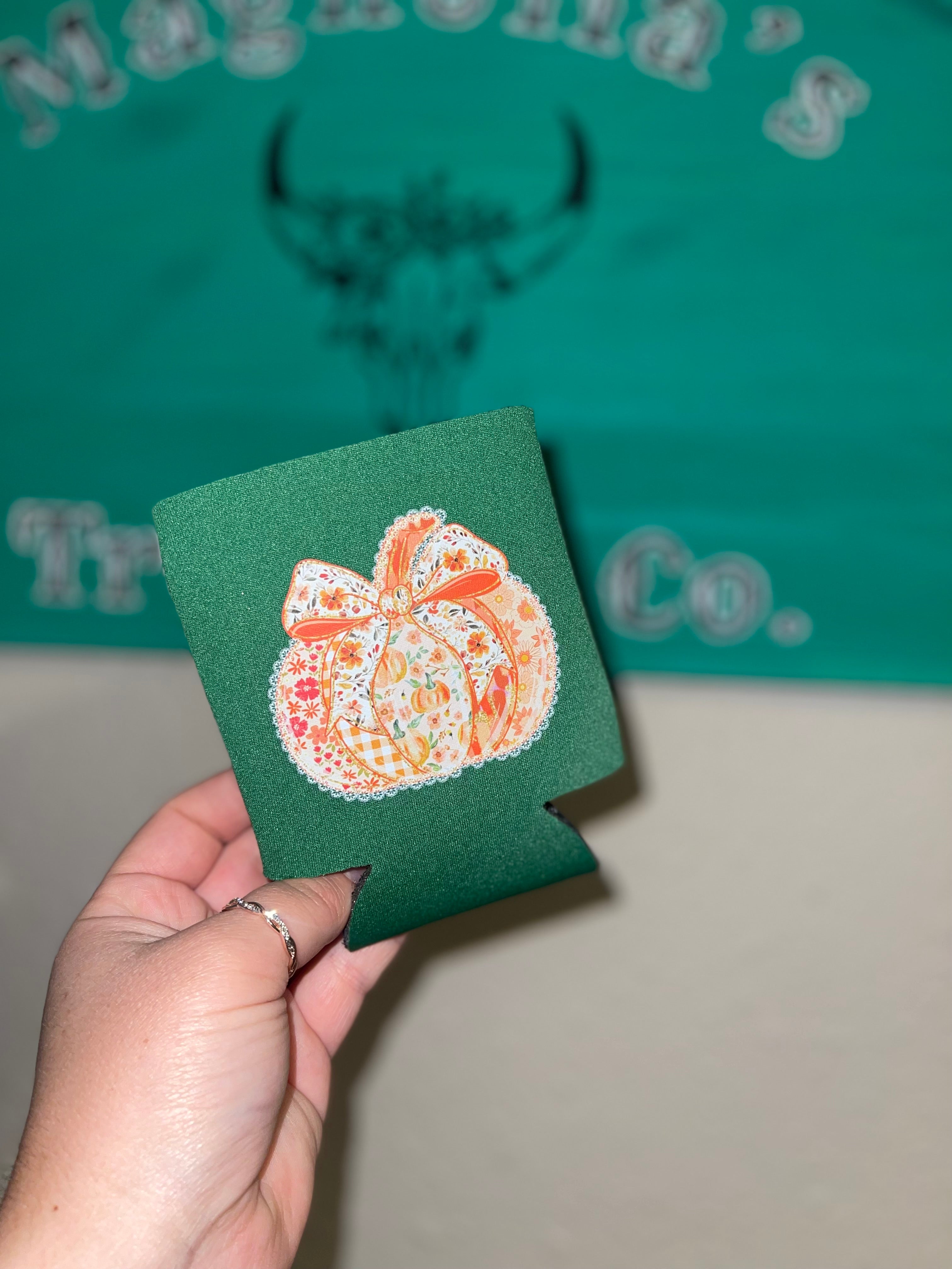 Pumpkin koozie