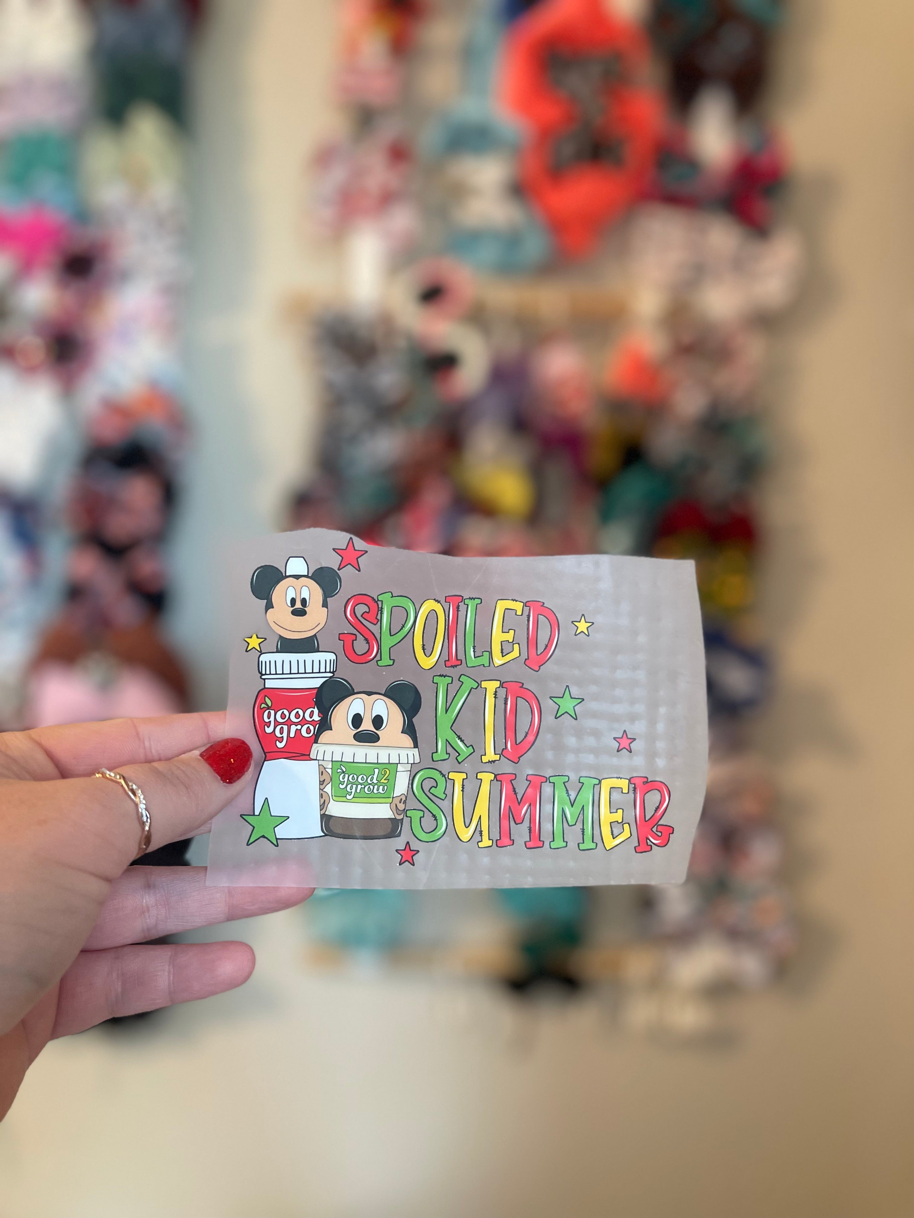 Spoiled summer (toddler)
