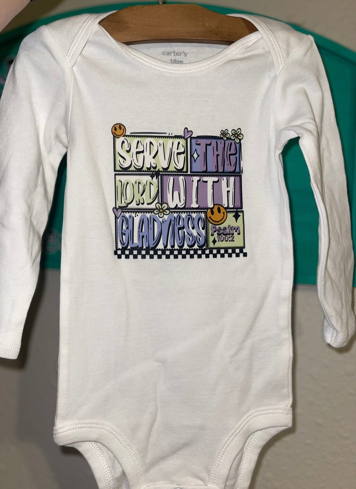 Serve the Lord onesie
