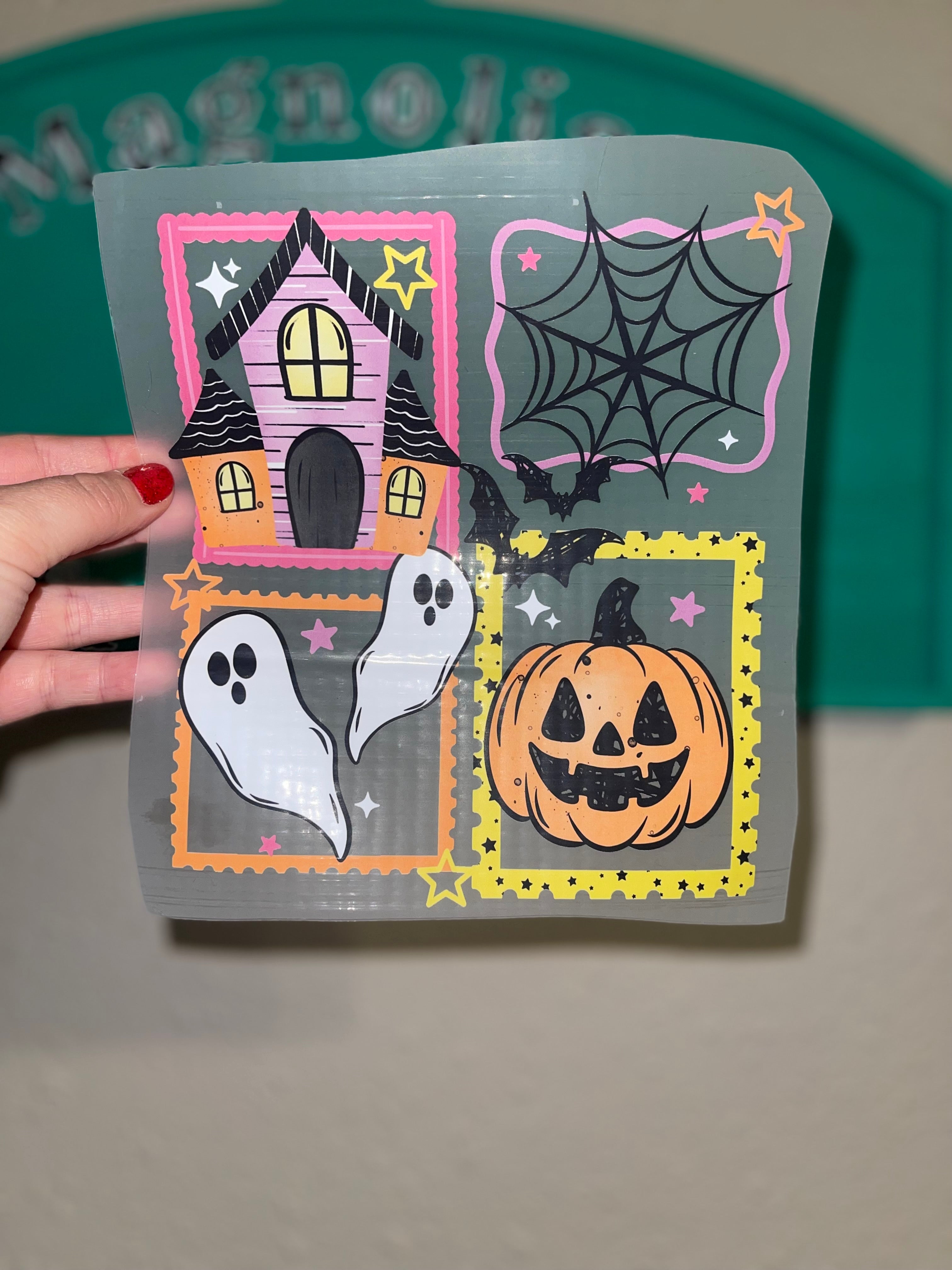 Bright Halloween house (toddler)