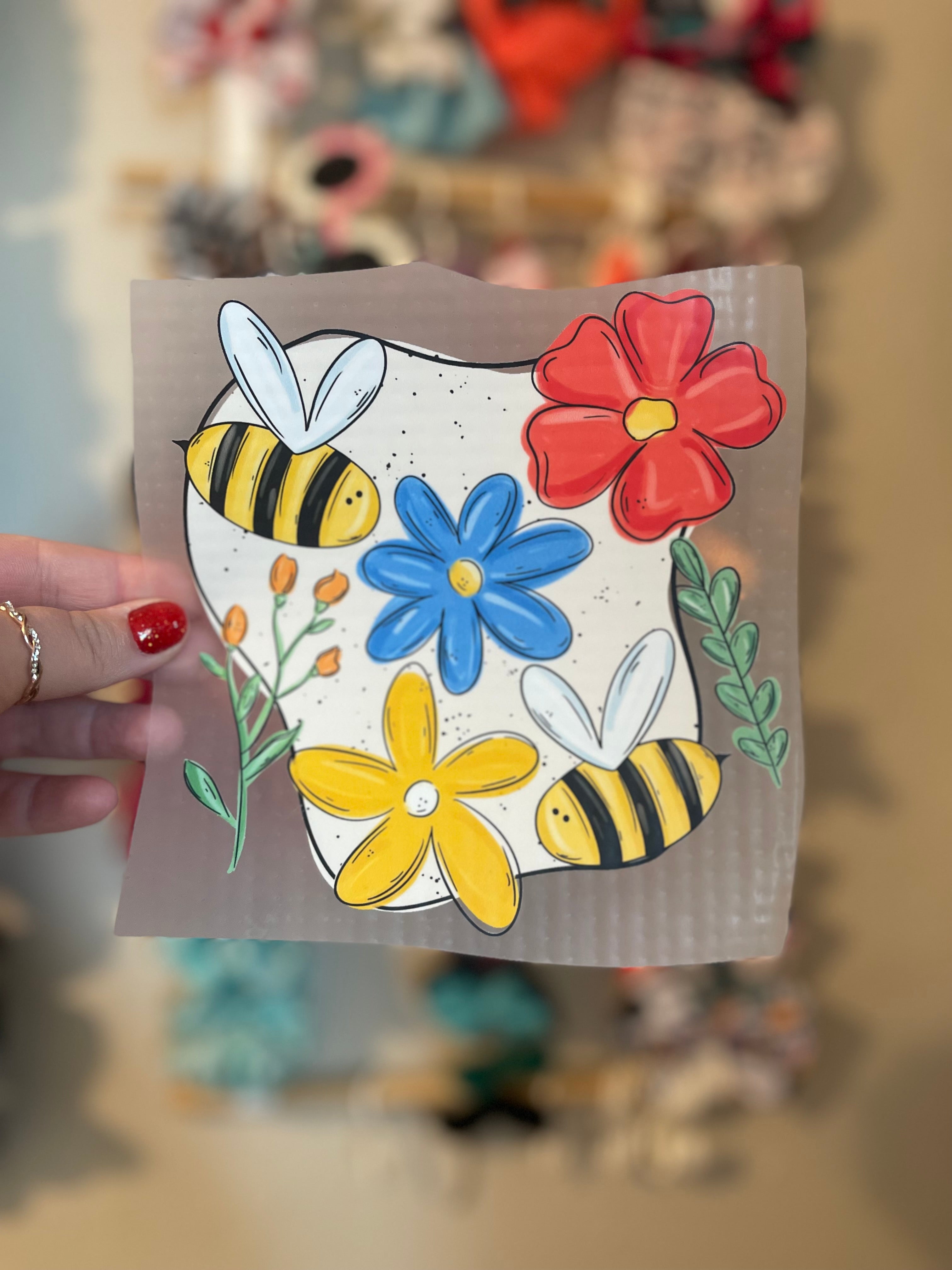 Floral bee (toddler)
